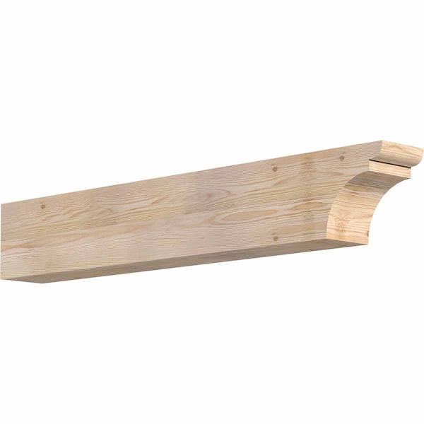 Ekena Millwork Yorktown Smooth Rafter Tail, Douglas Fir, 5 1/2"W x 8"H x 48"L RFT06X08X48YOR00SDF - main